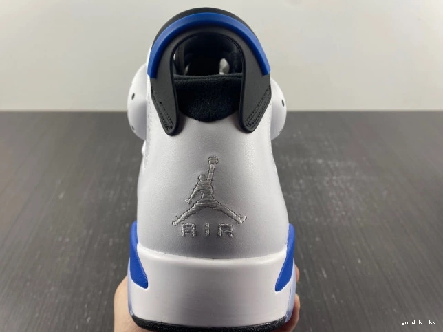 Cheap 6 (2014) Blue Jordan Retro Sport Air 384664-107 0807